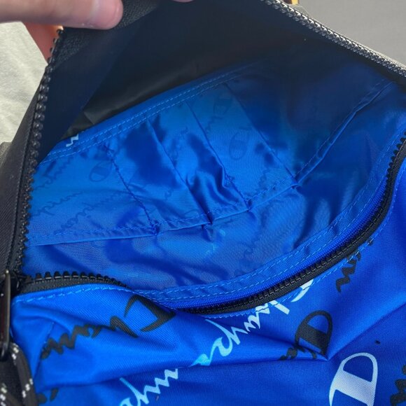 Champion 15”‎ Backpack Blue cript Logos,Laptop Sleeve,Padded Straps,Unisex New - Picture 14 of 16